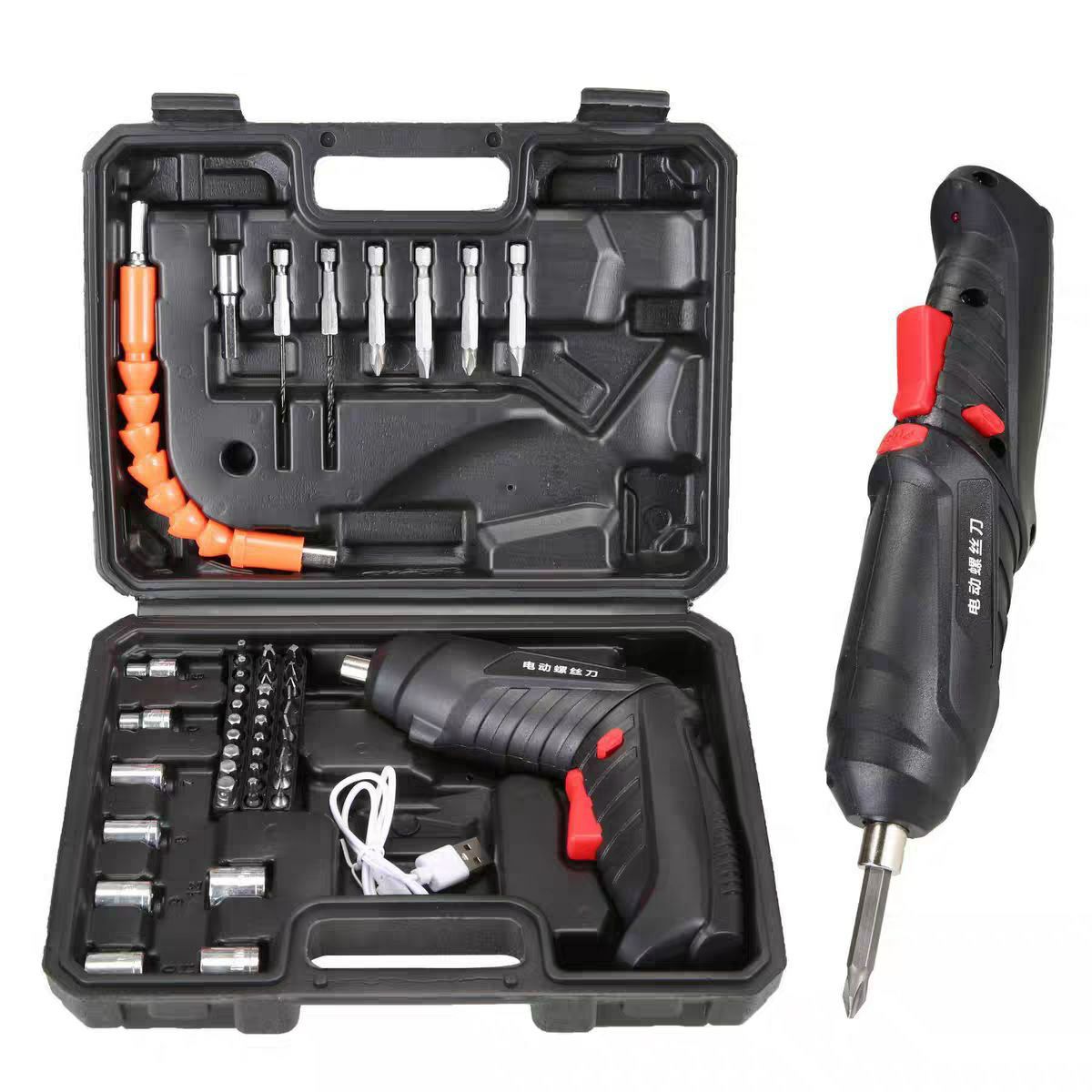 kit de mini perceuse-visseuse sans fil rechargeable مجموعة مثقاب صغير لاسلكي قابل لإعادة الشحن