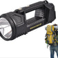 Super Bright Flashlight W5161-1 Multi function emergency light كشاف قوي قابل لإعادة الشحن، مصباح يدوي LED