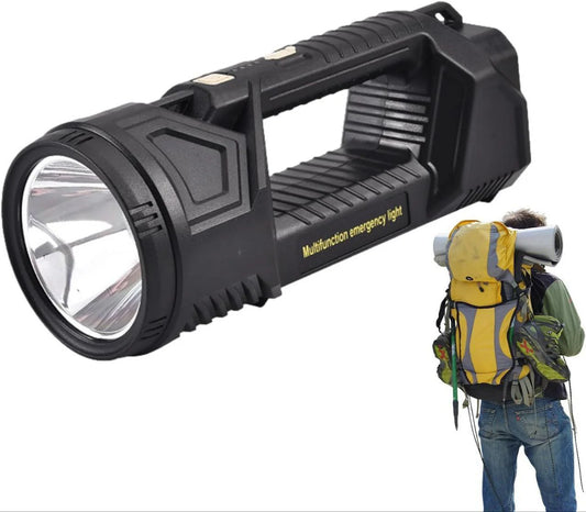 Super Bright Flashlight W5161-1 Multi function emergency light كشاف قوي قابل لإعادة الشحن، مصباح يدوي LED