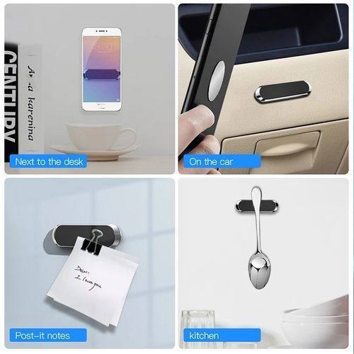 حامل سيارة صغير  للهواتف المحمولة والمفاتيح والورق، أسود Mini support voiture universel pour le téléphone portable, clés, papier Noir