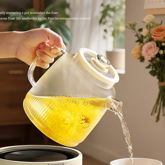 Bouilloire Verre Thé Infusions غلاية زجاجية للشاي 2L