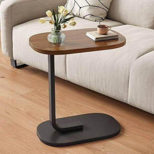 Table d'appoint en forme de C طاولة جانبية على شكل حرف C