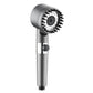 TURBOCHARGED SHOWER HEAD رشاشة دوش رأس دش عالي الضغط مع مرشح مدمج Pommeau de douche haute pression avec filtre intégré Turbocharged Shower Head