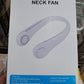 مروحة رقبة محمولة قابلة لإعادة الشحن بمنفذ Vanless hanging neck fan Ventilateur De Cou Portable Rechargeable USB