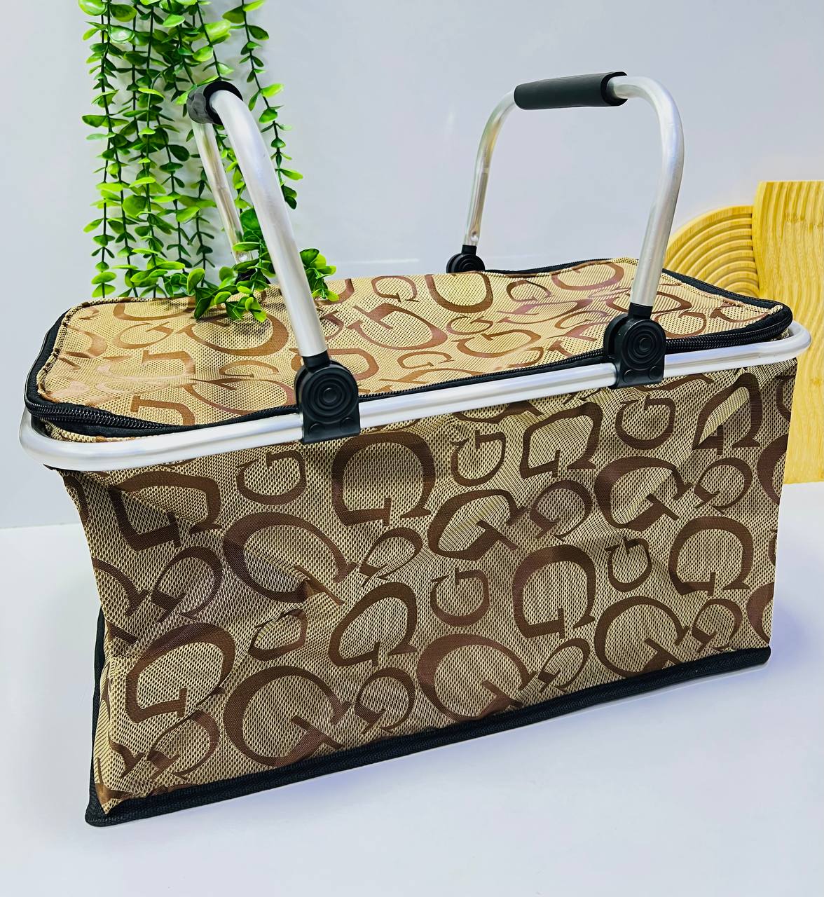سلة تسوق قابلة للطي مع وظيفة التبريد Panier de Courses Pliable
