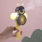مروحة صغيرة على شكل نحلة Mini ventilateur à poignée en forme d'abeille