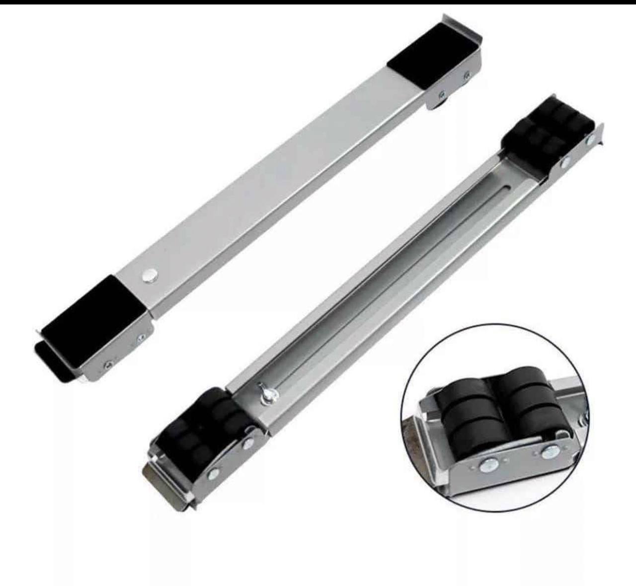 Lot de 2 roulettes extensibles pour meubles مجموعة من عجلتين قابلتين للتمديد للأثاث، قاعدة متحركة وقابلة للتعديل