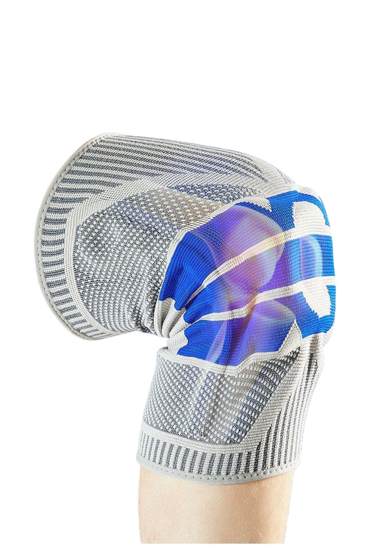 دعامة ركبة مبطنة بالسيليكون، قطعة واحدة Genouillères amovibles en silicone,