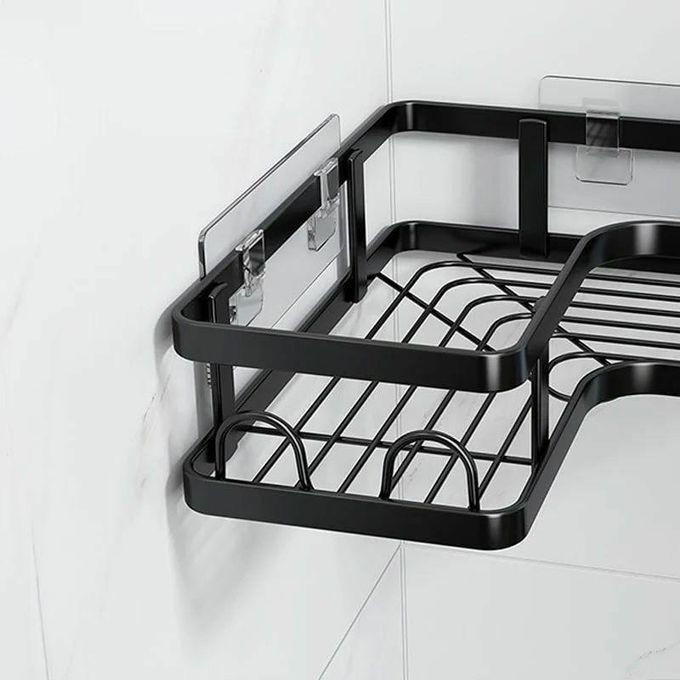رف زاوية للاستحمام Étagère de Douche Rangement Élégant Sans Perçage