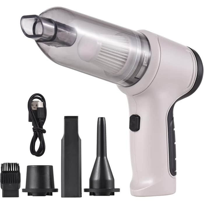 Aspirateur portable sans fil 3-en-1 مكنسة كهربائية يدوية لاسلكية 3 في 1
