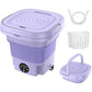غسالة صغيرة متعددة الوظائف قابلة للطي Mini Machine à laver 9L Multi fonctions Folding Washing Machine