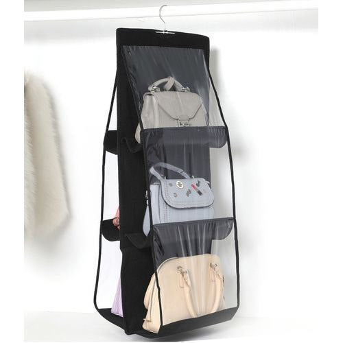 Sac de rangement transparent pour armoire حقيبة تخزين شفافة لخزانة الملابس