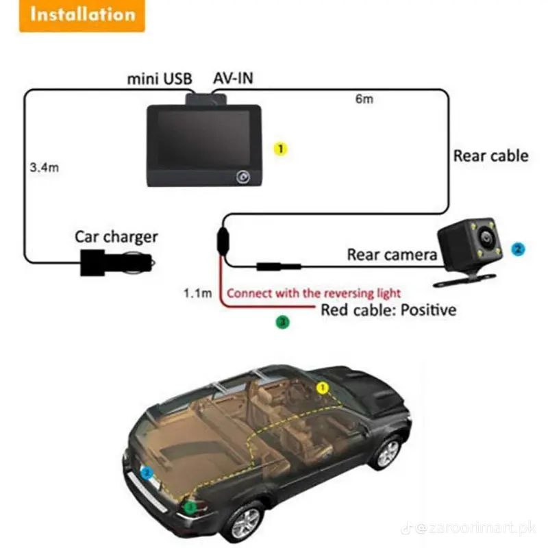 Video Car DVR Full HD 1080 WDR