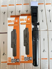 Perche à selfie et trépied portable S05-S Bluetooth عصا سيلفي وحامل ثلاثي القوائم محمول