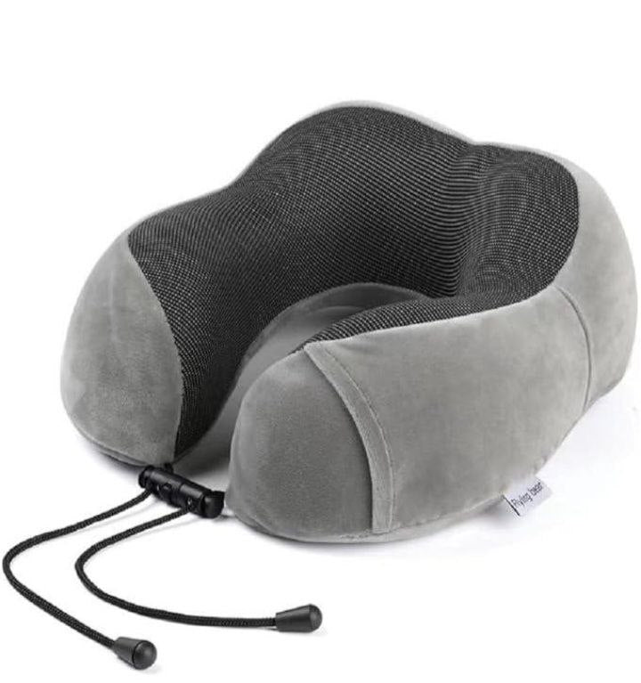 Oreiller cervical de cou en mousse وسادة عنق إسفنجية للرقبة وسادة السفر، رغوة الذاكرة، وسادة الرقبة الطائرة