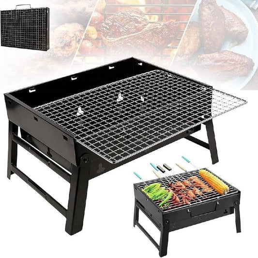 Barbecue au charbon portable et pliable حجم كبير شواية فحم محمولة وقابلة للطي