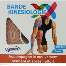 بنضة الحماية من الاصابات العضلية Kinesiology Tape Sportstape Bande Lasto élastique de sport Kinesiologique 5cm x 5m Medical Sportstape