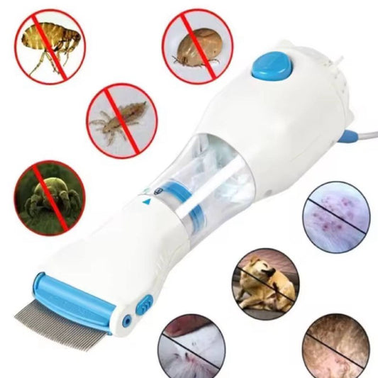 Peigne Aspirateur à Poux Électrique V-Comb مشط القمل الكهربائي