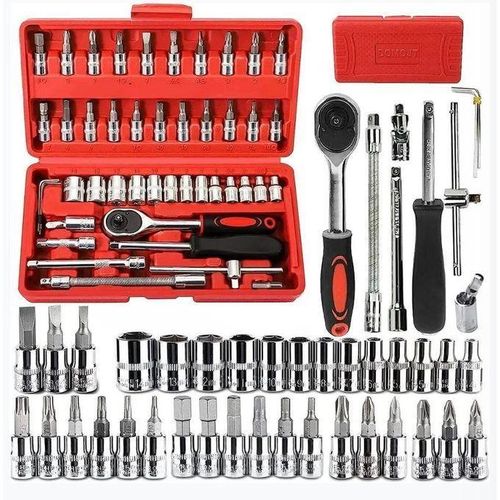 Kit clé à douille usage multiple facile طقم مفتاح ربط متعدد الاستخدام سهل
