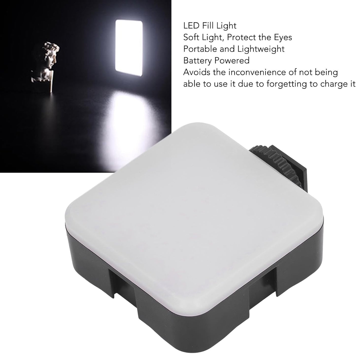 Mini Lampe Vidéo Portable pour Trépied D'appareil Photo  LED مصباح فيديو LED صغير محمول للكاميرا ثلاثية القوائم