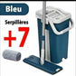 Balai serpillière plat avec seau essoreur مكنسة مسطحة مع دلو عصر