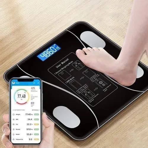 Pèse-personne Balance Numérique Intelligente de Graisse Corporelle ميزان الدهون الذكي الرقمي