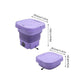 غسالة صغيرة متعددة الوظائف قابلة للطي Mini Machine à laver 9L Multi fonctions Folding Washing Machine