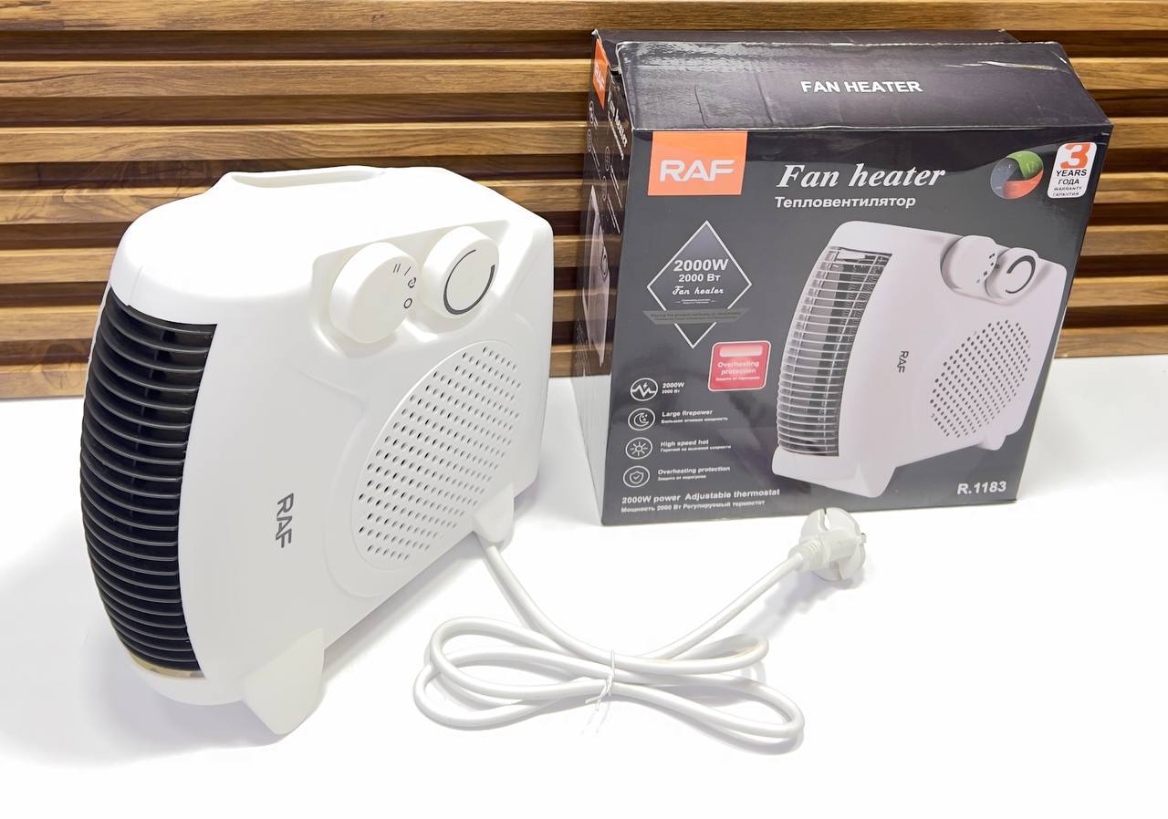سخان كهربائي 3 في 1 ومروحة تكييف هواء محمولة Chauffage électrique 2000W Mini radiateur soufflant portable