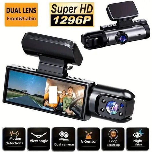 Black BOX Traffic recorder Super HD 1296P مسجل حركة المرور
