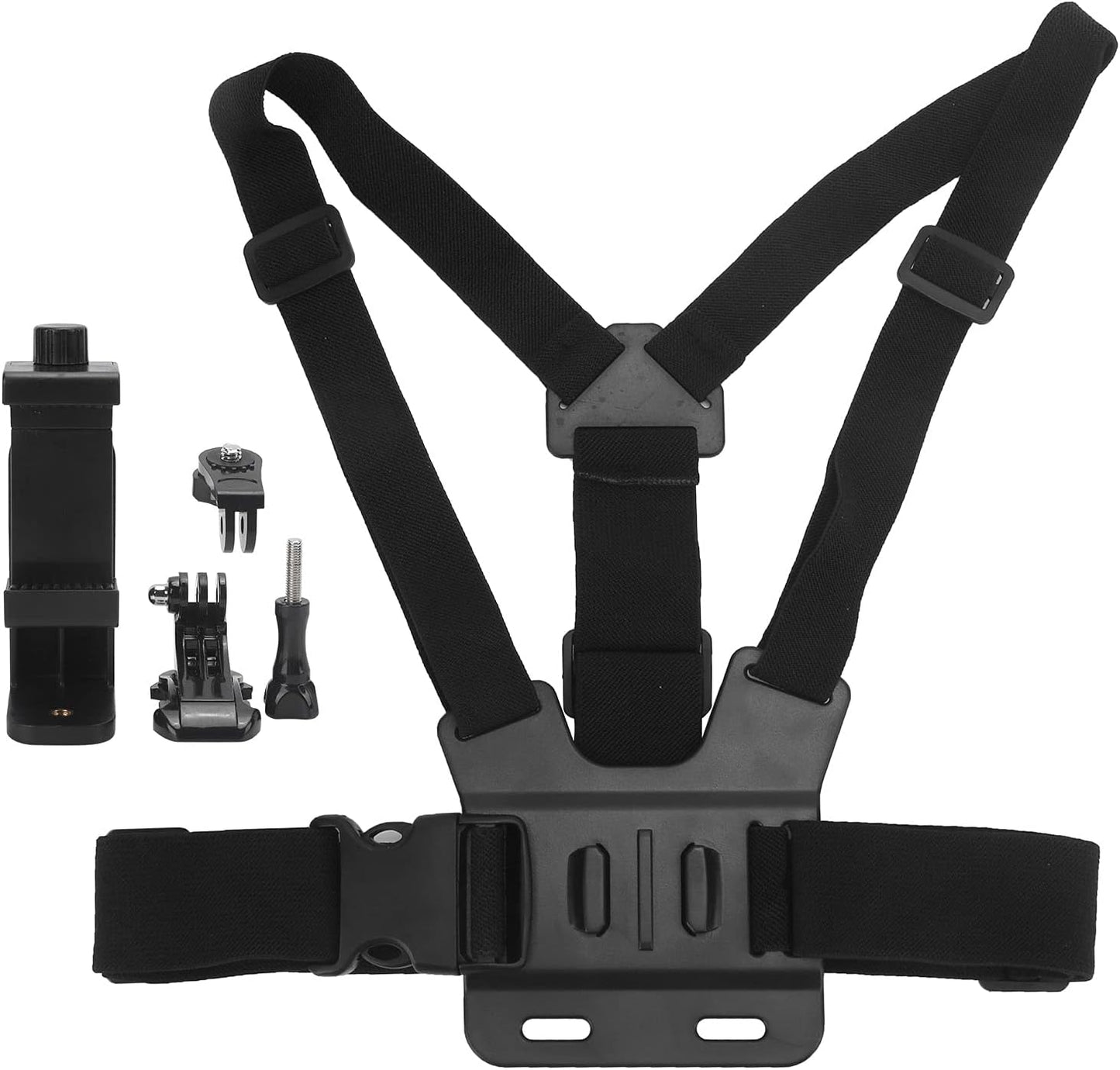 حامل هاتف متعدد الوظائف على الصدر للتصوير Support de poitrine pour téléphone, support multifonction pour filmer et prendre des selfies vidéo