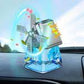 معطر جو للسيارة Car perfume air freshener désodorisant de voiture à énergie solaire