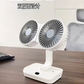 مروحة مزدوجة الجوانب، 4 سرعات، مروحة رقمية برأسين Ventilateur double face, 4 vitesses, ventilateur numérique à double tête