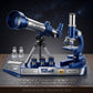 مجموعة أدوات تعليمية علمية للأطفال مع تلسكوب ومجهر Kit Scientifique Enfant Télescope  et Microscope