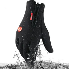 قفازات شتوية مقاومة للماء تعمل باللمس Outdoor sports gloves Gants d'écran tactile d'hiver