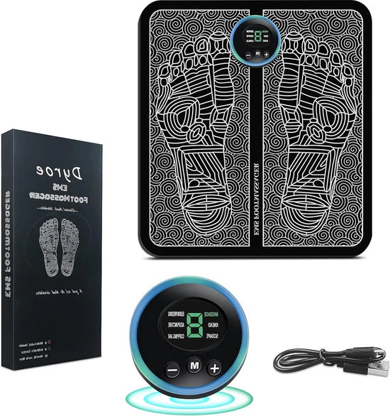 جهاز تدليك الساق الكهربائي EMS، محفز عضلات القدم Appareil de massage électrique EMS pour les jambes, stimulateur musculaire des pieds