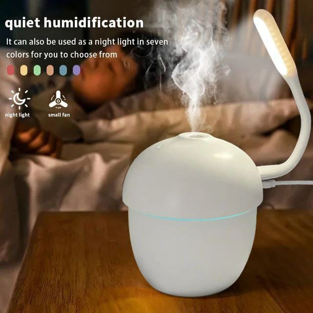 Diffuseur Humidificateur Ultrasonique مرطب هواء مع موزع للزيوت العطرية الأساسية ورذاذ بالموجات فوق الصوتية