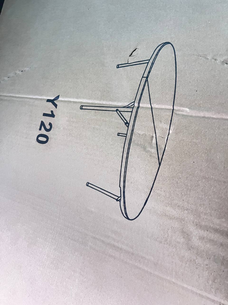 TABLE RONDE PLIABLE RH122 طاولة دائرية قابلة للطي