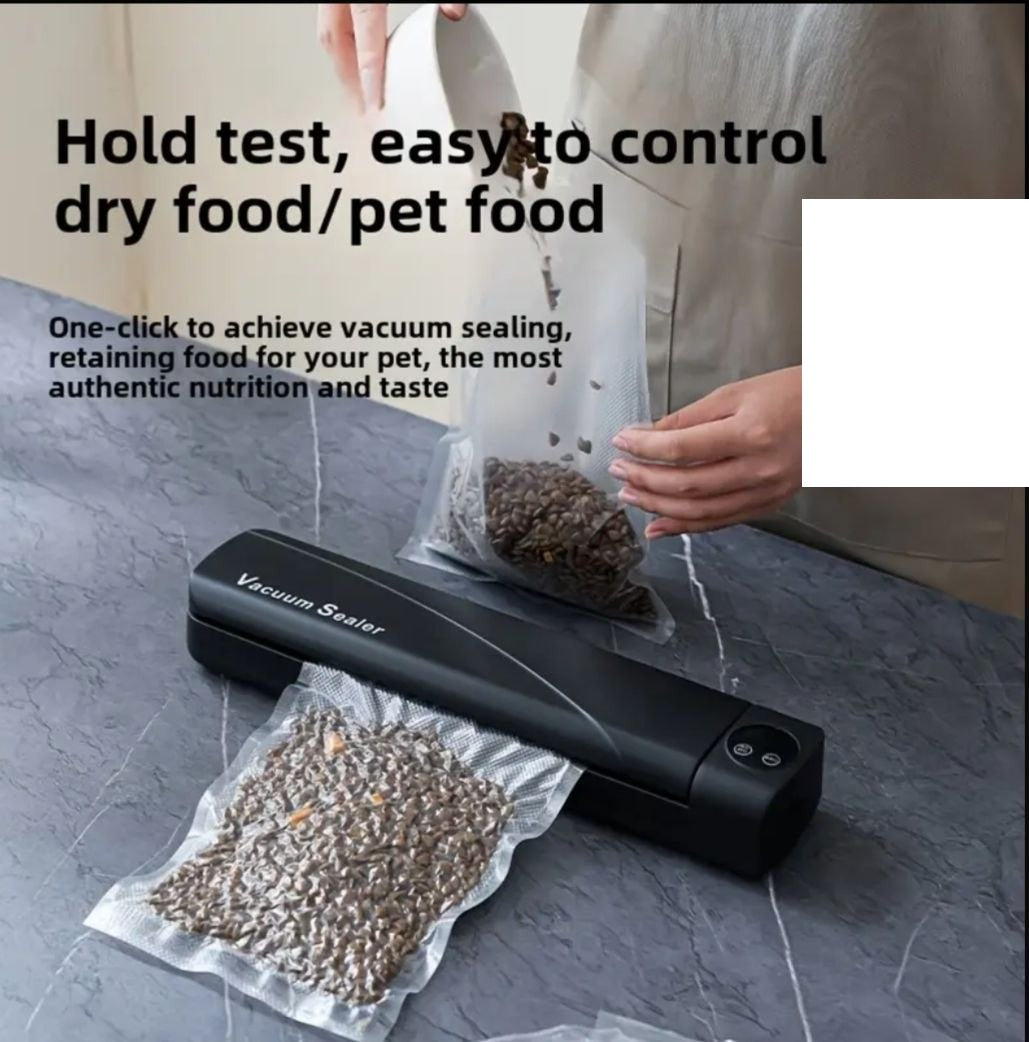 Scelleuse Sous Vide, Scelleuse à Vide avec Sacs de Fraîcheur جهاز تفريغ الهواء، جهاز تفريغ الهواء مع أكياس للحفاظ على النضارة،