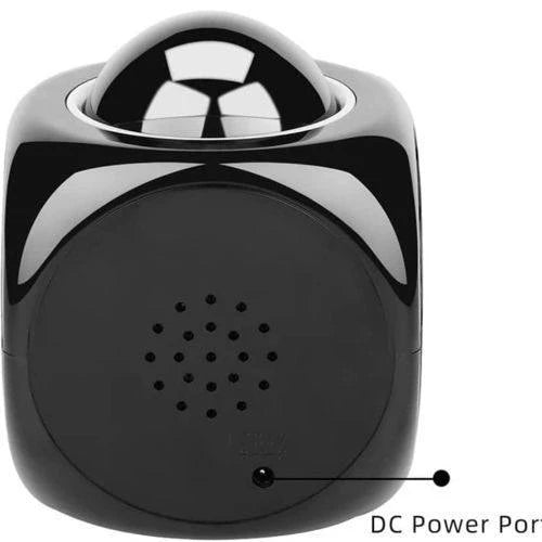 Réveil à Projection Plafond Heure, Réveil de Projection ساعة منبه إسقاط السقف، رقمية، ساعة عرض بلاستيكية متعددة الوظائف مع شحن USB وشاشة LED ووظيفة صوتية