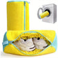 Sac de lavage de chaussures dans le lave linge حقيبة غسيل أحذية شبكية قابلة لإعادة الاستخدام لجميع أنواع الأحذية
