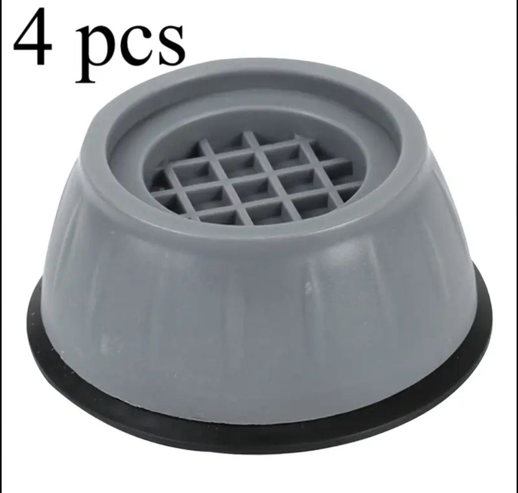 مجموعة من 4 وسادات فائقة المتانة مضادة للاهتزاز لغسالات Lot de 4 patins anti-vibration ultra-résistants pour machine à laver