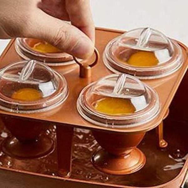 Copper Eggs Cuiseur à œufs sans coquille antiadhésif طباخ بيض غير لاصق بدون قشر