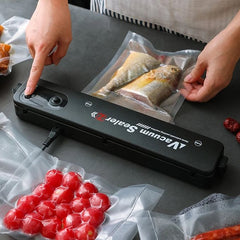 VACUUM Cealer,Machine d'emballage sous vide avec 10 sacs آلة تغليف بالتفريغ الهوائي مع 10 أكياس