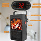 سخان جداري محمول بتصميم لهب Chauffage mural portable avec motif flamme