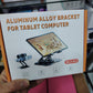 حامل كمبيوتر لوحي من الألومنيوم يدور 360 درجة، حامل سطح مكتب Support de tablette rotatif 360 en aluminium, Aluminium alloy bracket for tablet computer