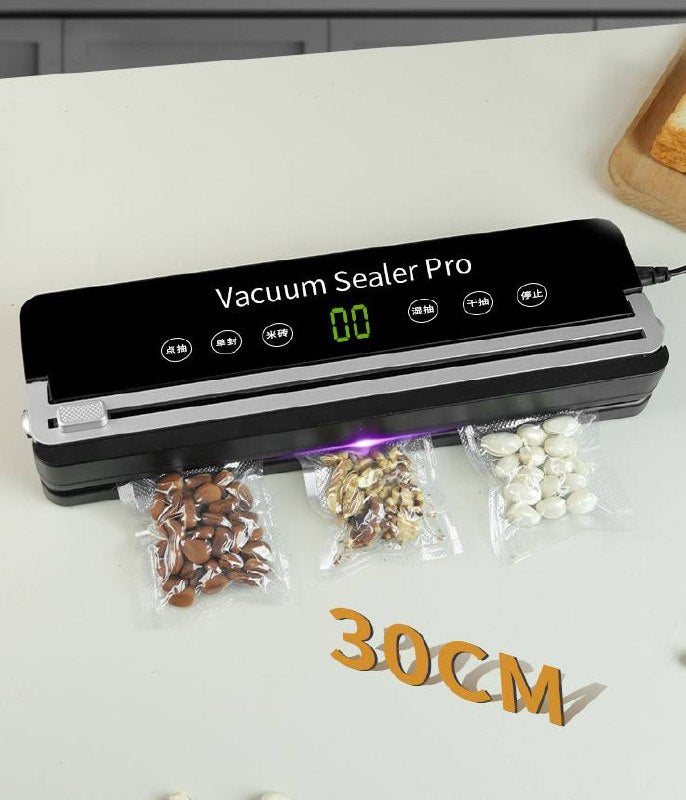 Machine sous vide جهاز Vacuum Sealer Pro لتحسين حفظ الطعام عن طريق إزالة الهواء من الأكياس