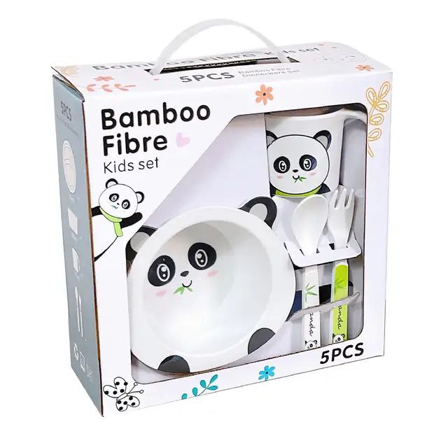 Plats pour enfant en fibre de Bamboo