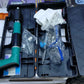 Kit de fixation murale avec pistolet manuel et accessoires