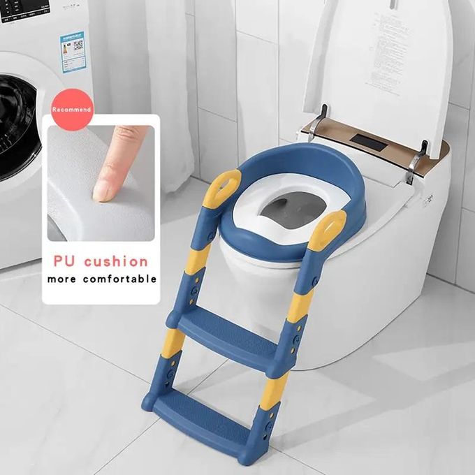 كرسي مرحاض قابل للطي مع سلم، نونية أطفال، وسادة مرحاض للأطفال Chaise toilette pliable pliant siège de toilette