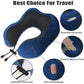 وسادة سفر من إسفنج الذاكرة، وسادة رقبة مريحة على شكل حرف U Oreiller de voyage ergonomique en mousse à mémoire